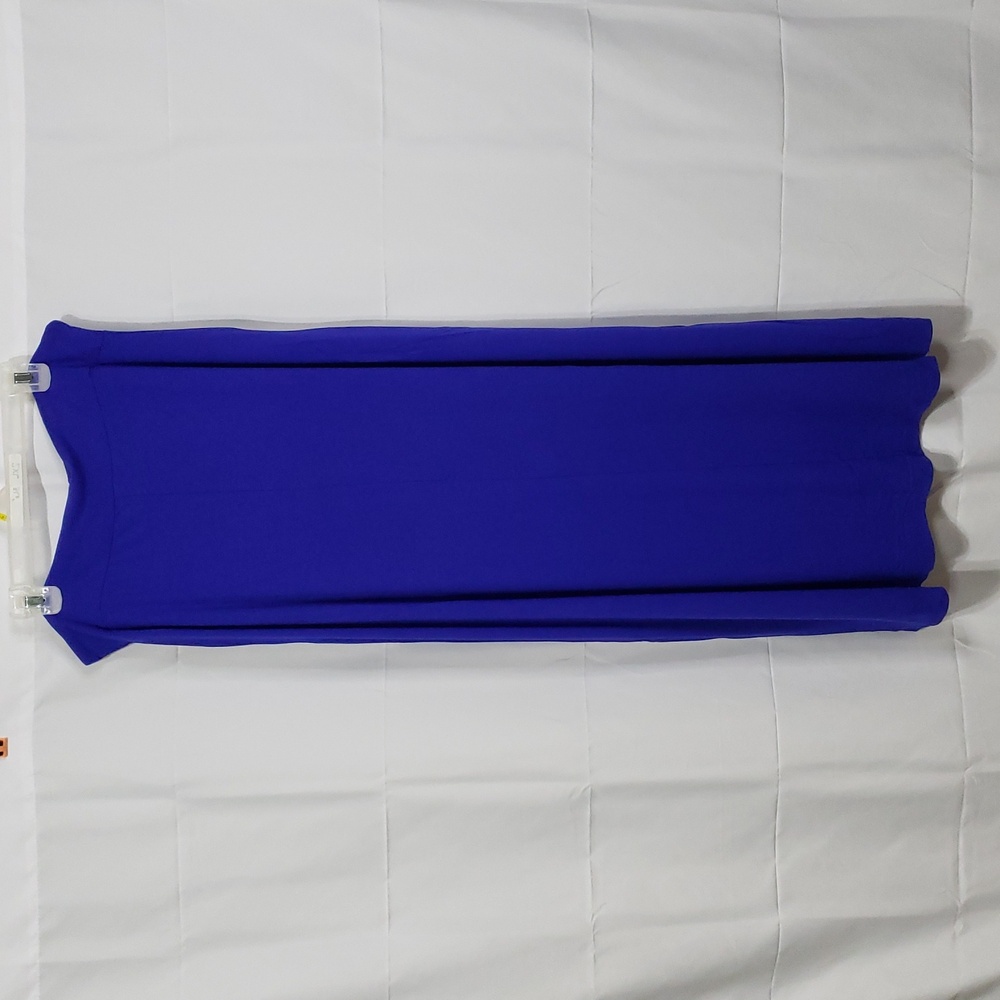 Zenana Relaxed Draped Basic Drawstring Waist Maxi Skirts with Side Pockets - Picture 4 of 8